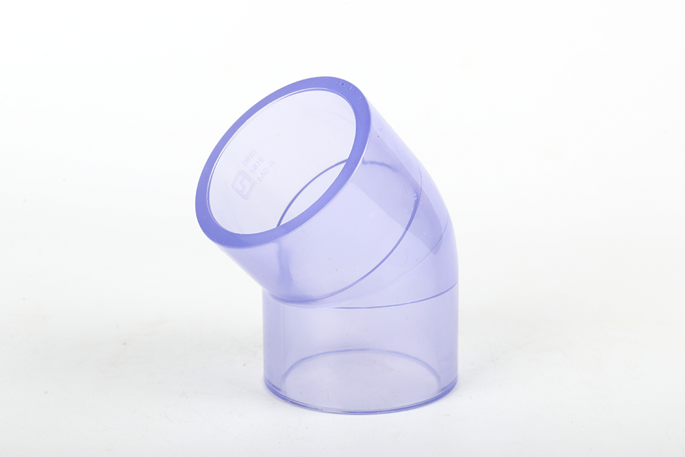 安福透明45° 弯头